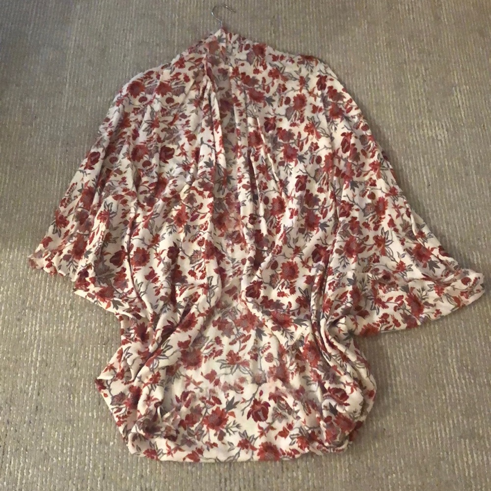 Lucky Brand floral kimono